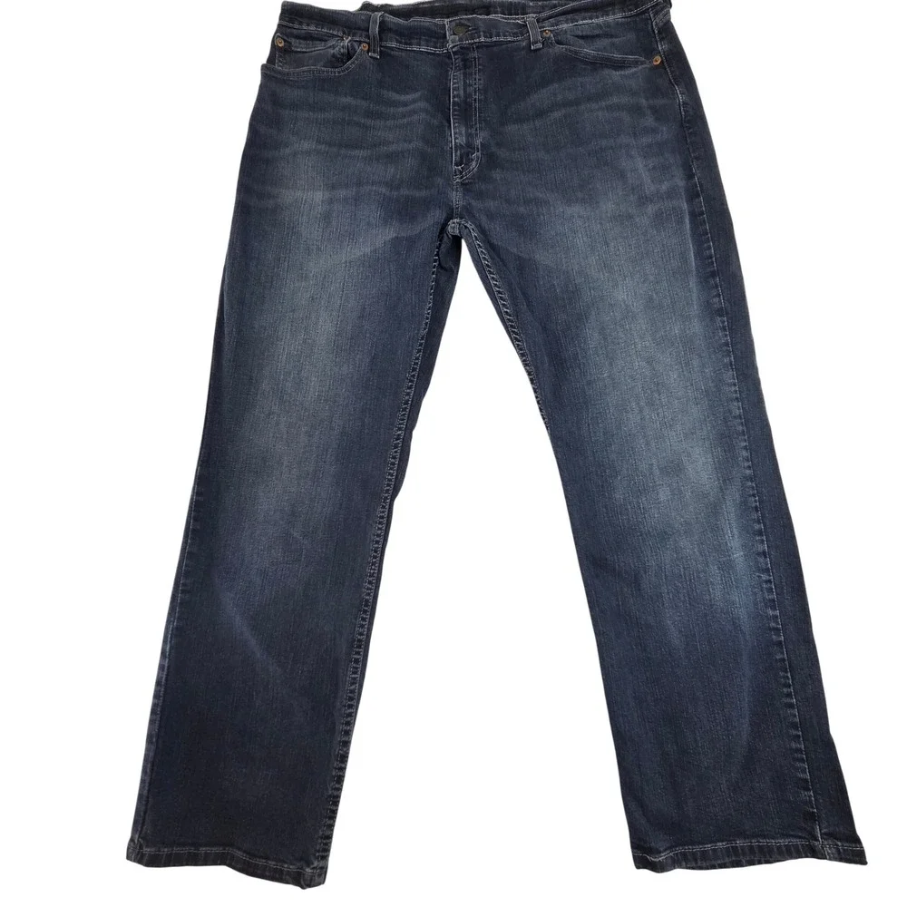 Levis 559 Relaxed Straight Jeans‎ Mens 40x30 Dark Wash Blue Denim 00559-0457
